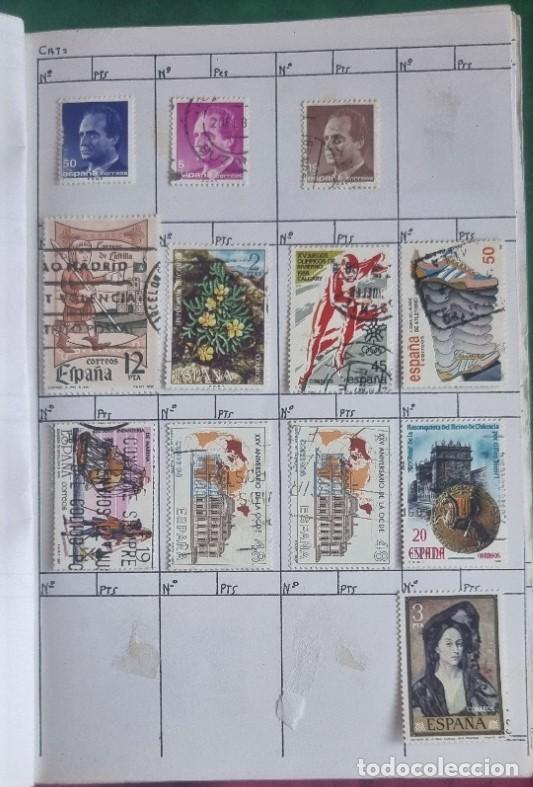 Sellos: LIBRETA SELLOS USADOS ESPA&Ntilde;A LIBRETA - Foto 3