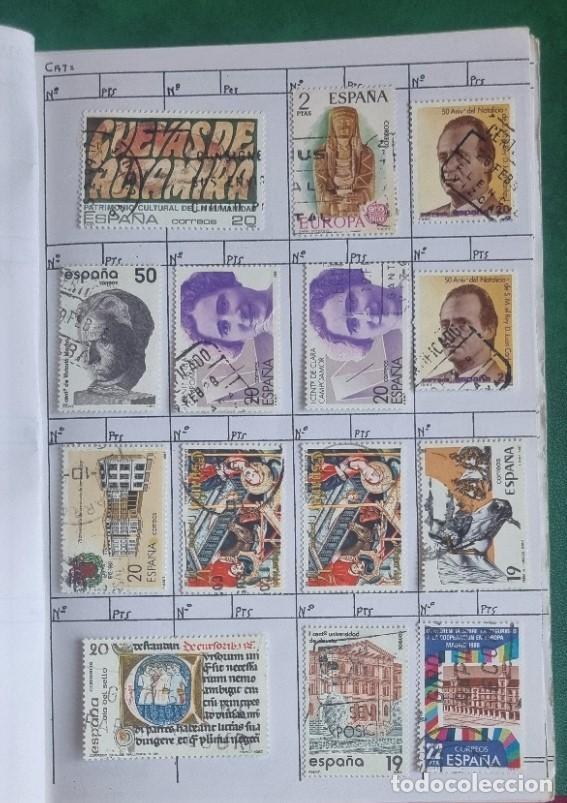 Sellos: LIBRETA SELLOS USADOS ESPA&Ntilde;A LIBRETA - Foto 4