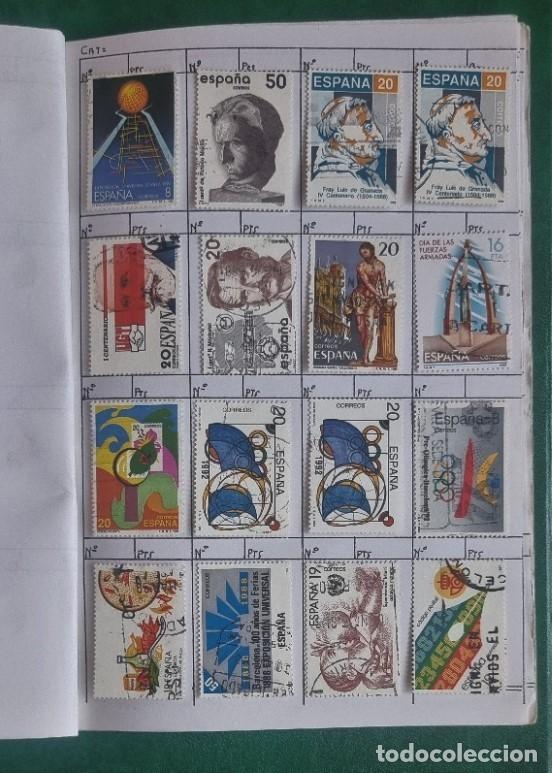Sellos: LIBRETA SELLOS USADOS ESPA&Ntilde;A LIBRETA - Foto 6