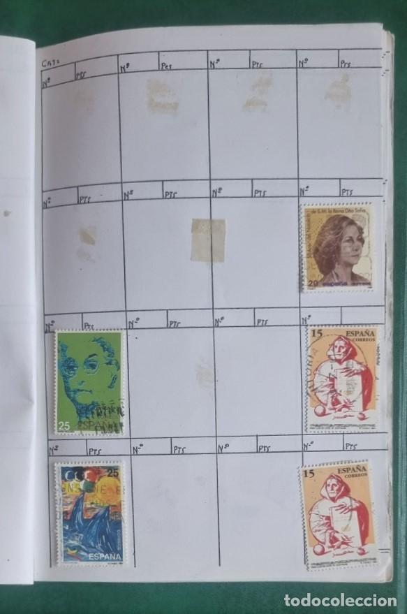 Sellos: LIBRETA SELLOS USADOS ESPA&Ntilde;A LIBRETA - Foto 7