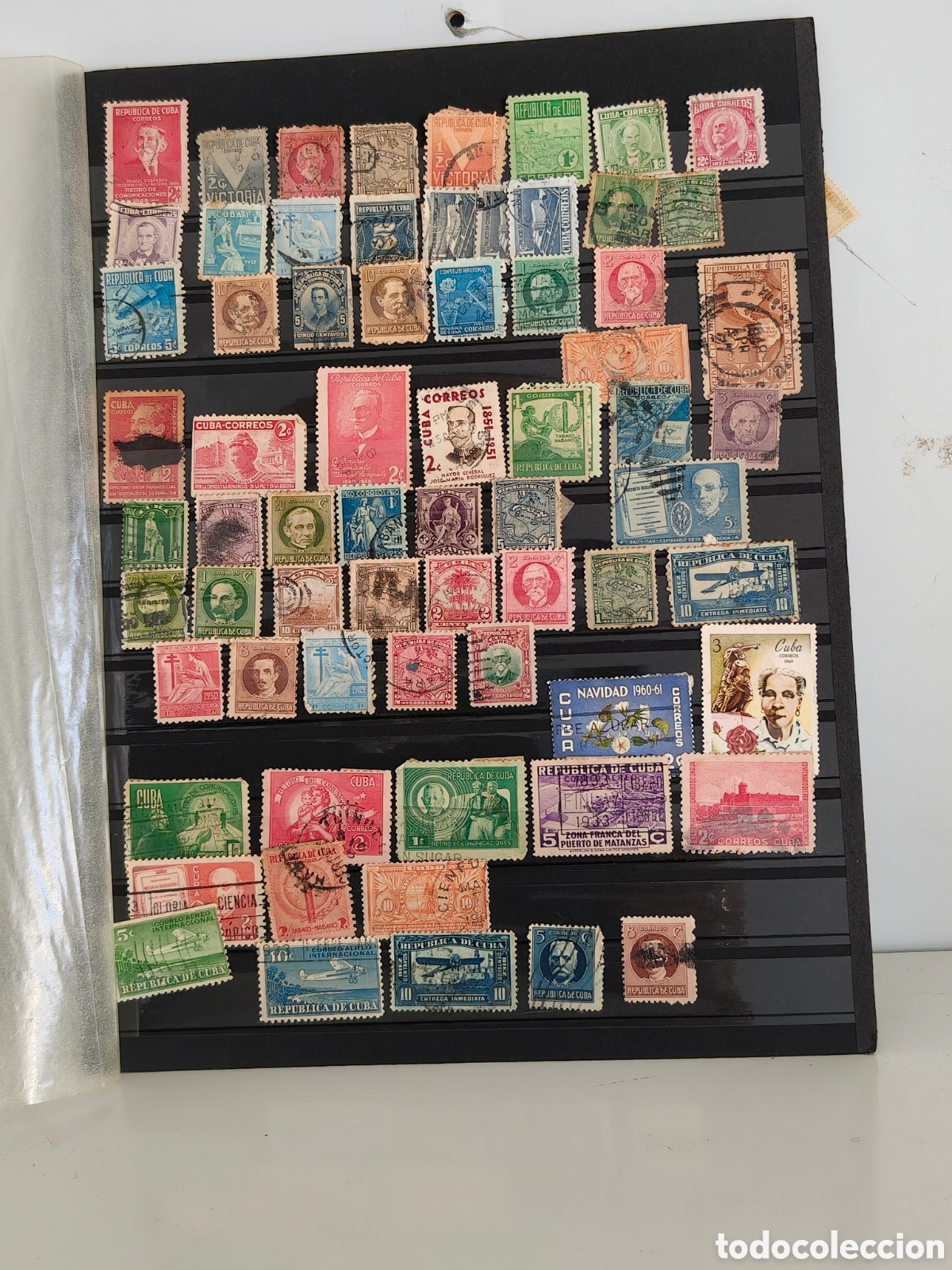 Briefmarken: Cuba lote sellos antiguos sellos usados. Muy escaso
