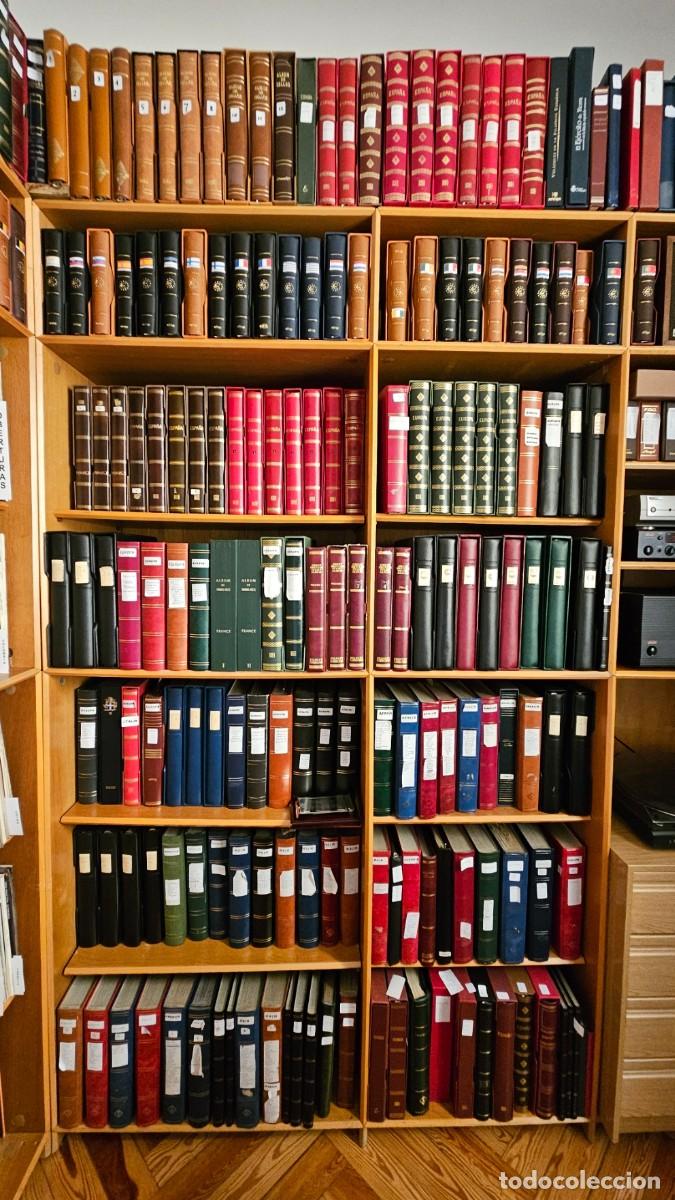 Sellos: Impresionante coleccion de sellos y catalogos demas de 170 albumes de muchos paises desde final sXIX