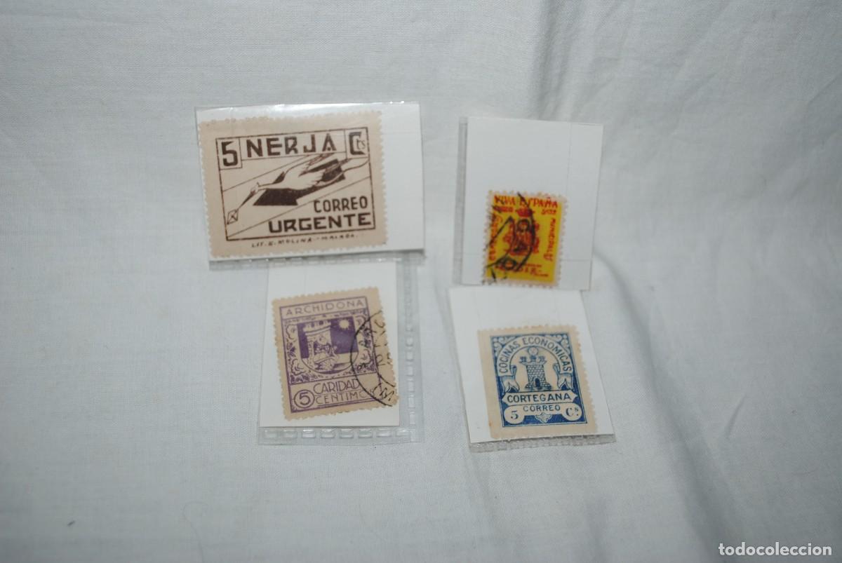 Briefmarken: SELLOS DE COLECCION , CUATRO DISTINTOS EN LOTE .