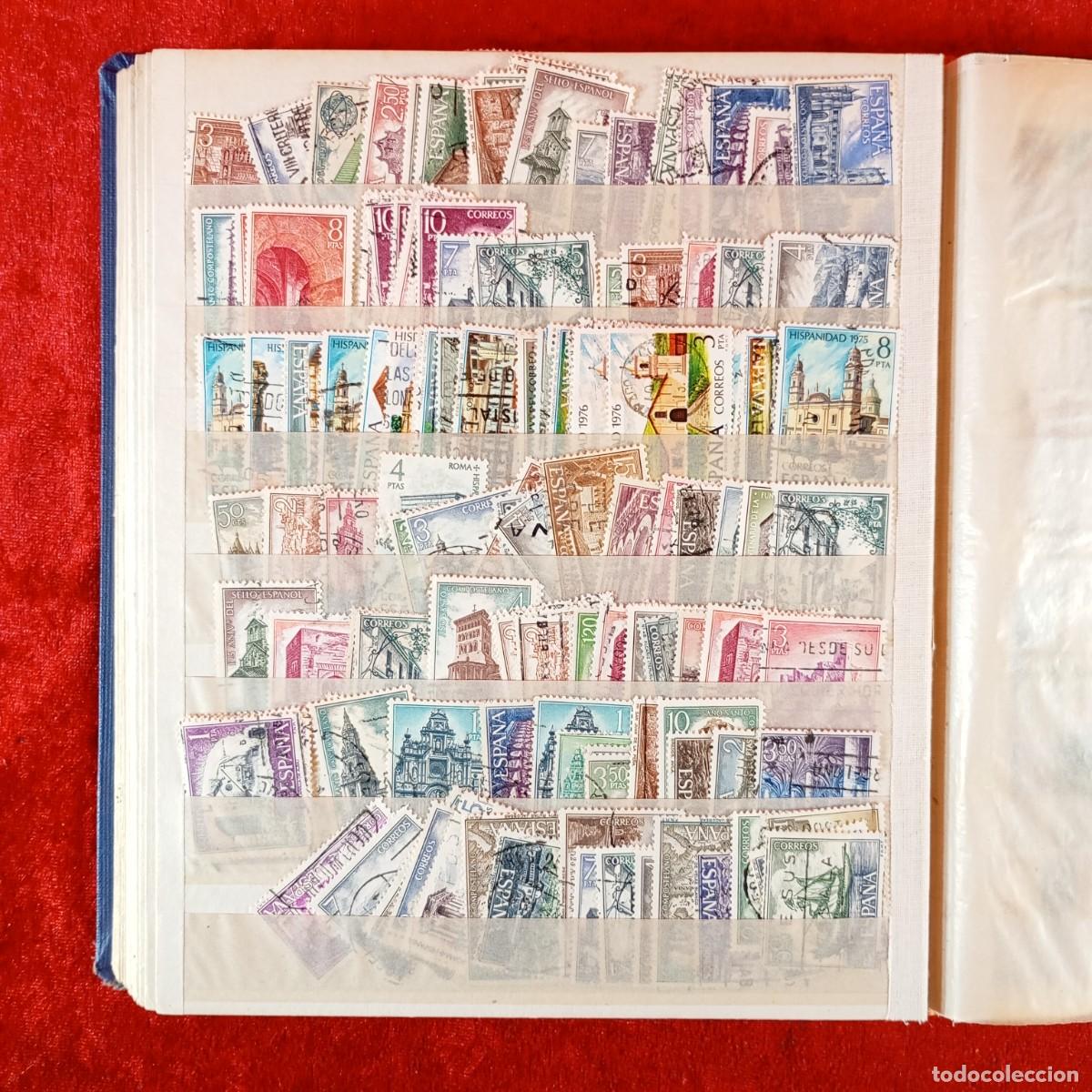 Sellos: &Aacute;LBUM DE SELLOS - COLECCION DE CIENTOS DE SELLOS - VER FOTOS DE LO QUE INCLUYE / 3753
