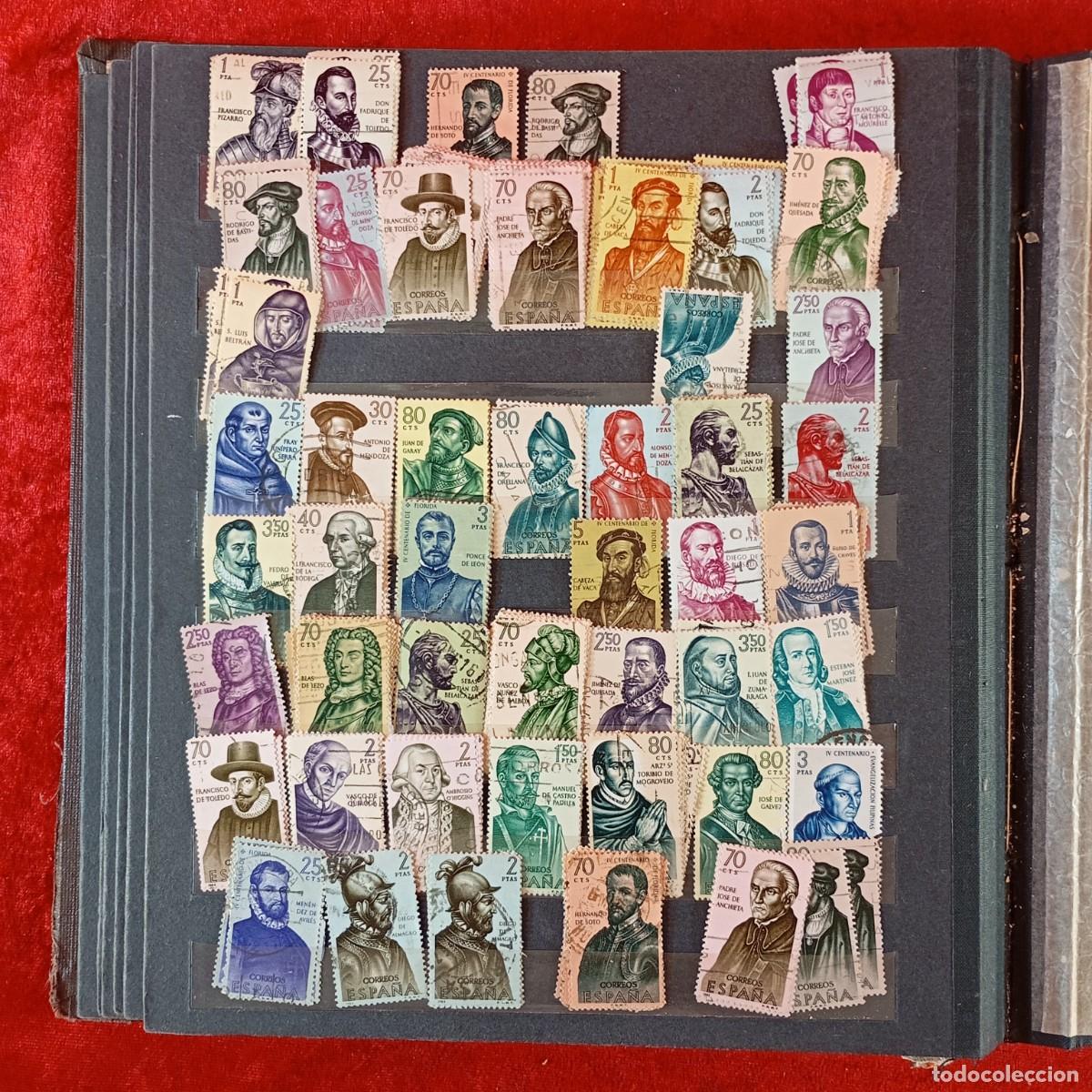 Sellos: &Aacute;LBUM DE SELLOS - COLECCION DE CIENTOS DE SELLOS - VER FOTOS DE LO QUE INCLUYE / 3755