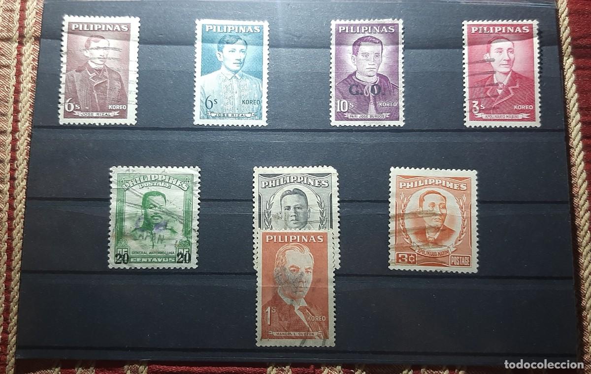 Francobolli: (FILIPINAS) LOTE DE SELLOS