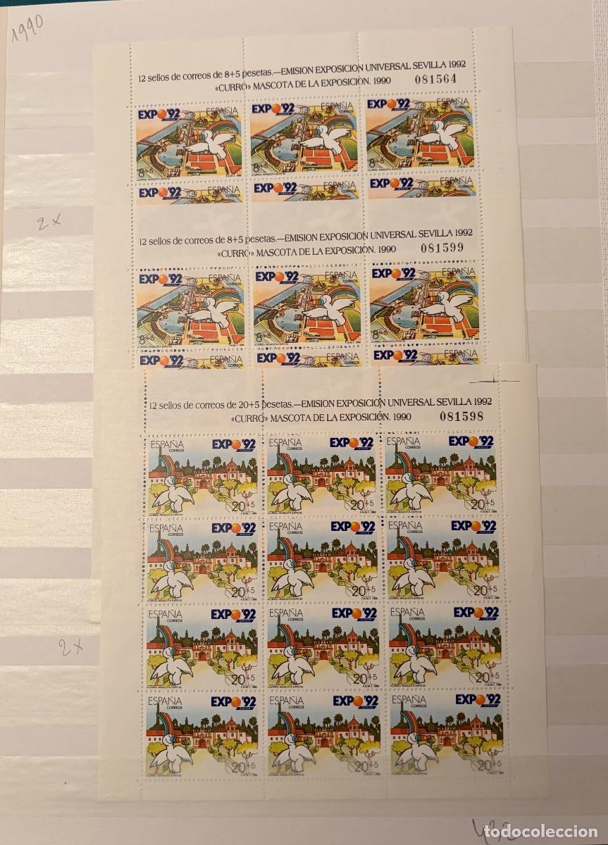 Sellos: LOTE438-3, 7 CLASIFICADORES ESPA&Ntilde;A SELLOS DE 1983 A 2000, VER FOTOS Y DESCRIPCION