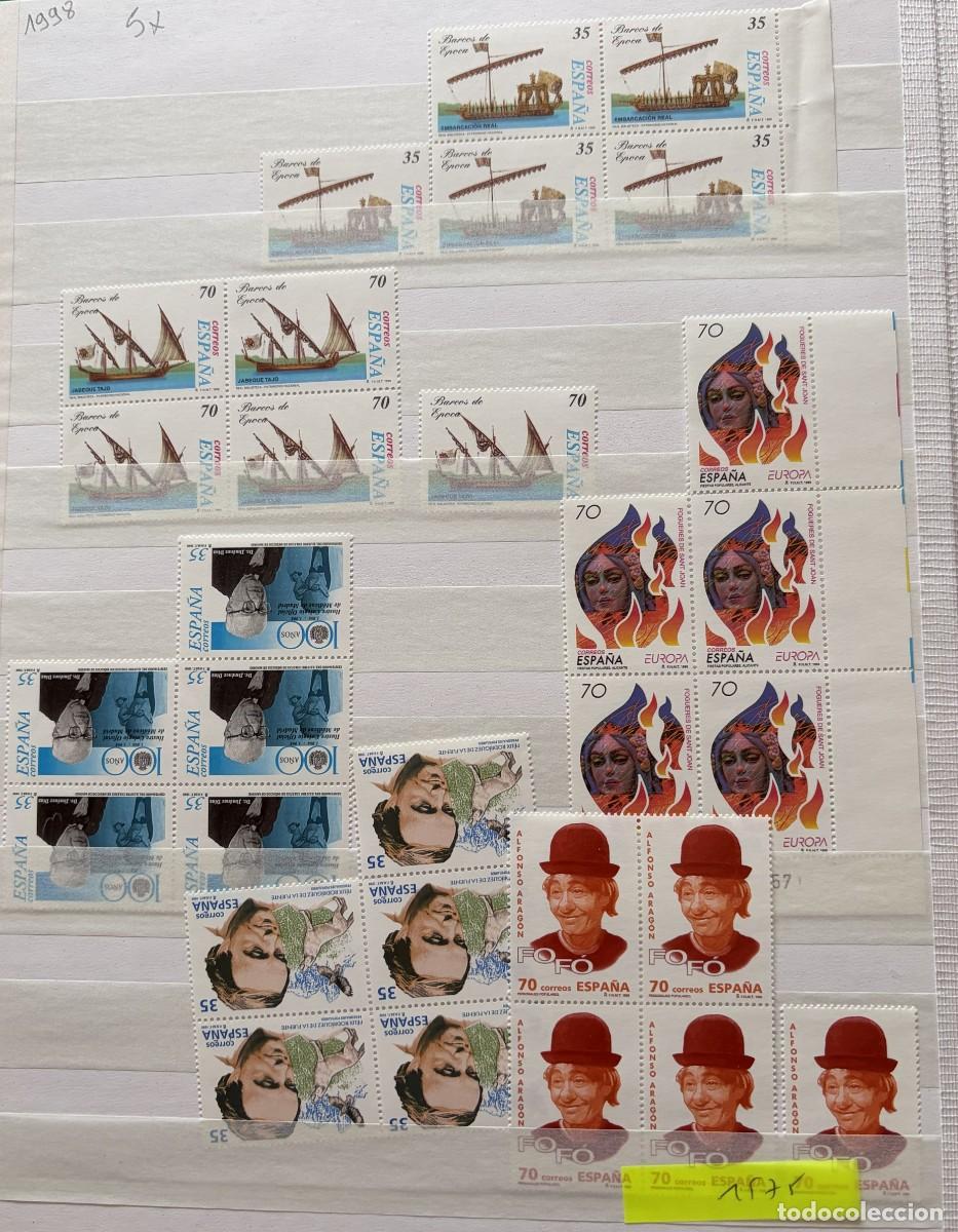 Sellos: LOTE438-7, 7 CLASIFICADORES ESPA&Ntilde;A SELLOS DE 1983 A 2000, VER FOTOS Y DESCRIPCION