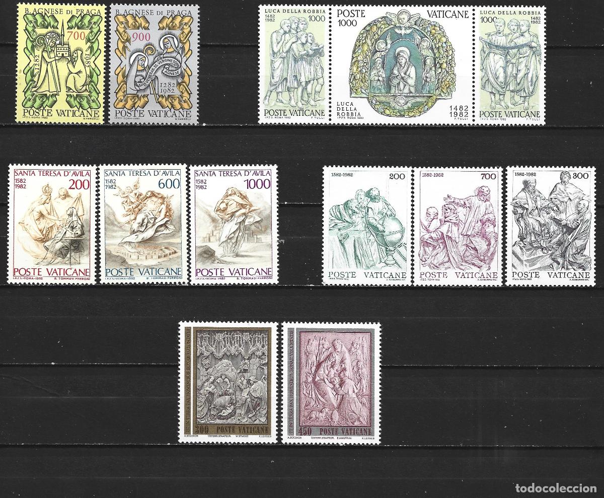 Timbres: VATICANO 1982 CONJUNTO DE 5 SERIES ** NUEVAS SIN FIJASELLOS VALOR CAT. 17,25 EUROS