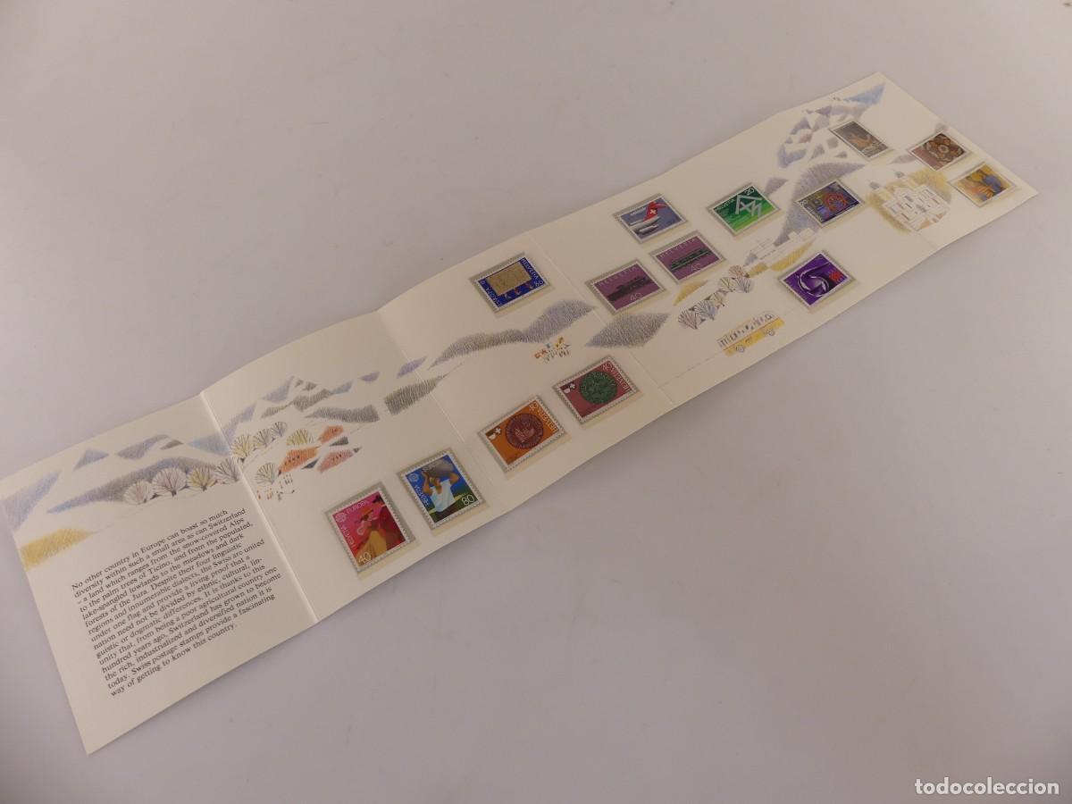 Selos: CARPETA CON SELLOS DE HELVETIA SWITZERLAND