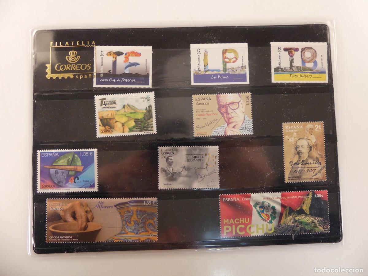 Selos: COLECCION LOTE DE SELLOS DE ESPA&Ntilde;A EN EURO VALOR FACIAL +-30 EUROS