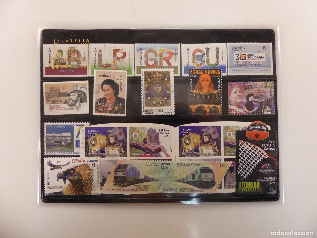 Selos: COLECCION LOTE DE SELLOS DE ESPA&Ntilde;A EN EURO VALOR FACIAL +-39 EUROS
