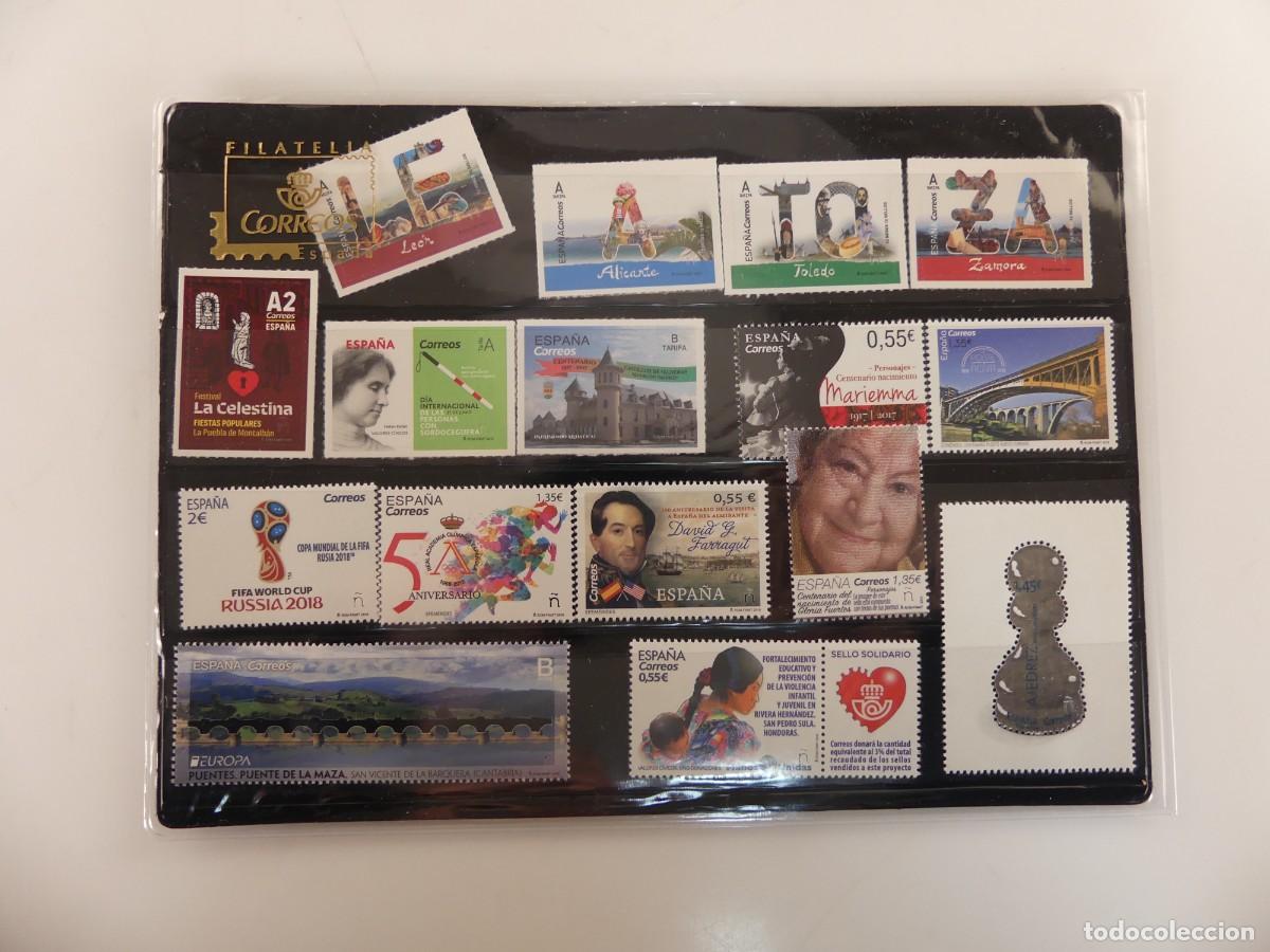 Selos: COLECCION LOTE DE SELLOS DE ESPA&Ntilde;A EN EURO VALOR FACIAL +-30 EUROS