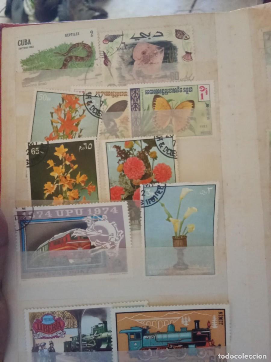 Stamps: sellos variados animales trenes etc....