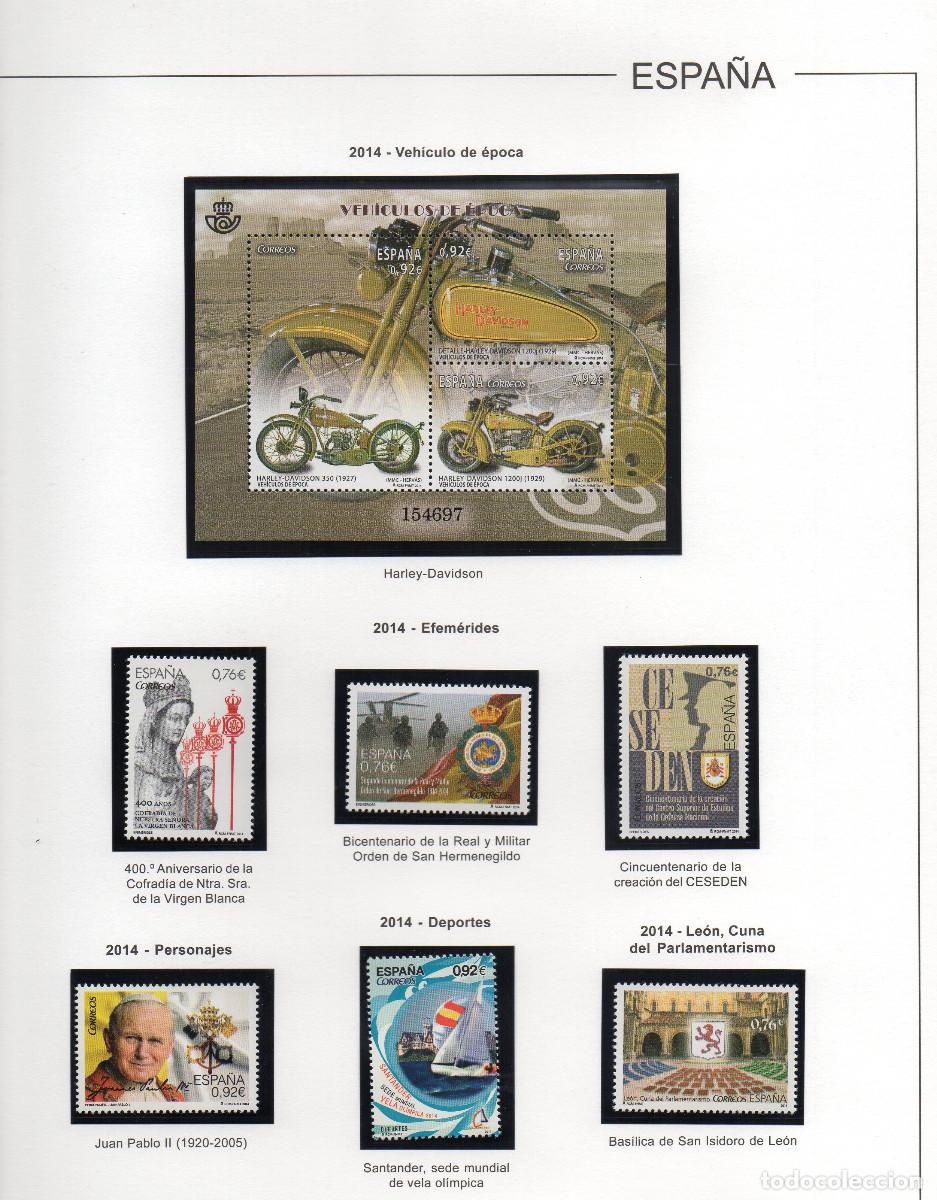 Sellos: COLECCI&Oacute;N DE SELLOS A&Ntilde;O 2014 - Foto 4