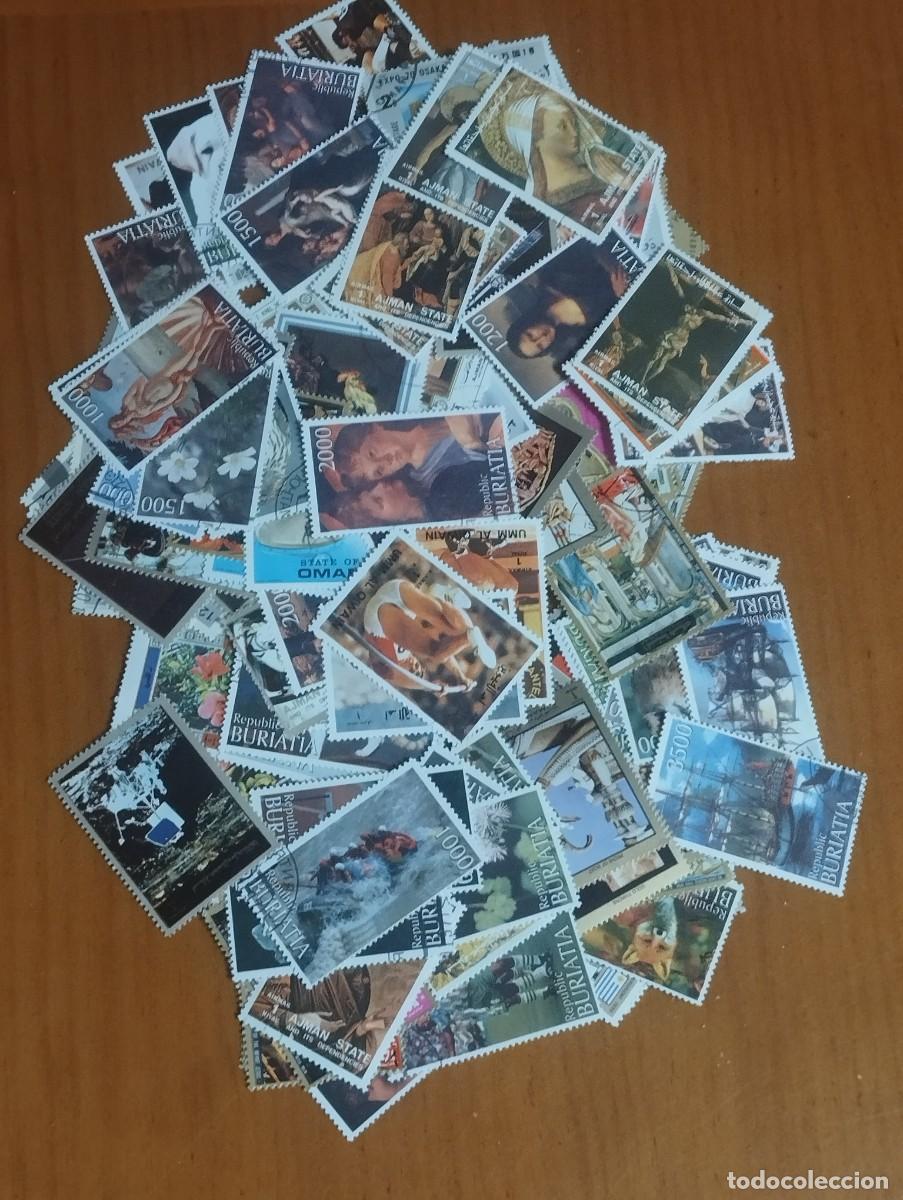 Sellos: L71. Lote de 200 sellos diferentes en usado