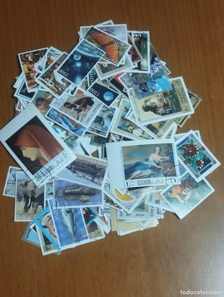 Sellos: L72. Lote de 200 sellos diferentes en usado