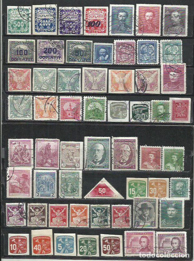 Sellos: G417F-LOTE ANTIGUOS SELLOS CHECOSLOVAQUIA,SIN TASAR,SIN REPETIDOS,BUENA CALIDAD,VEA FOTO REAL REAL.