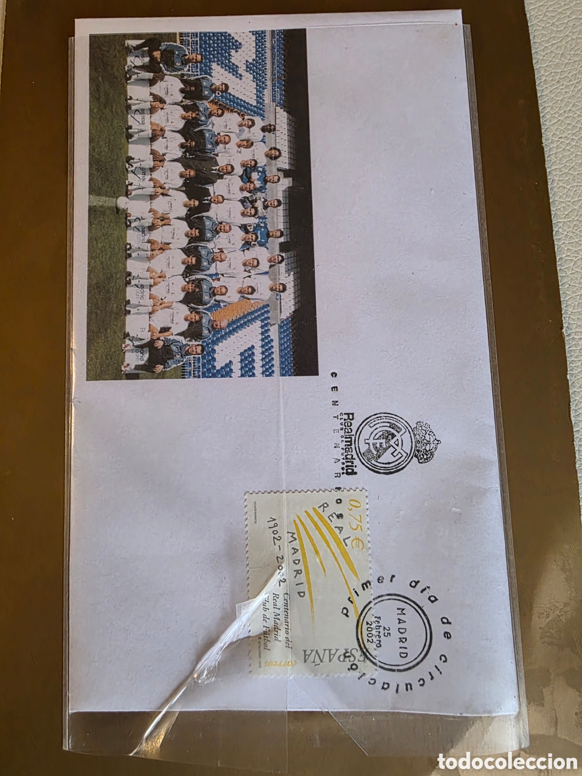 Sellos: Pack centenario Real Madrid 1902-2002 - Foto 4