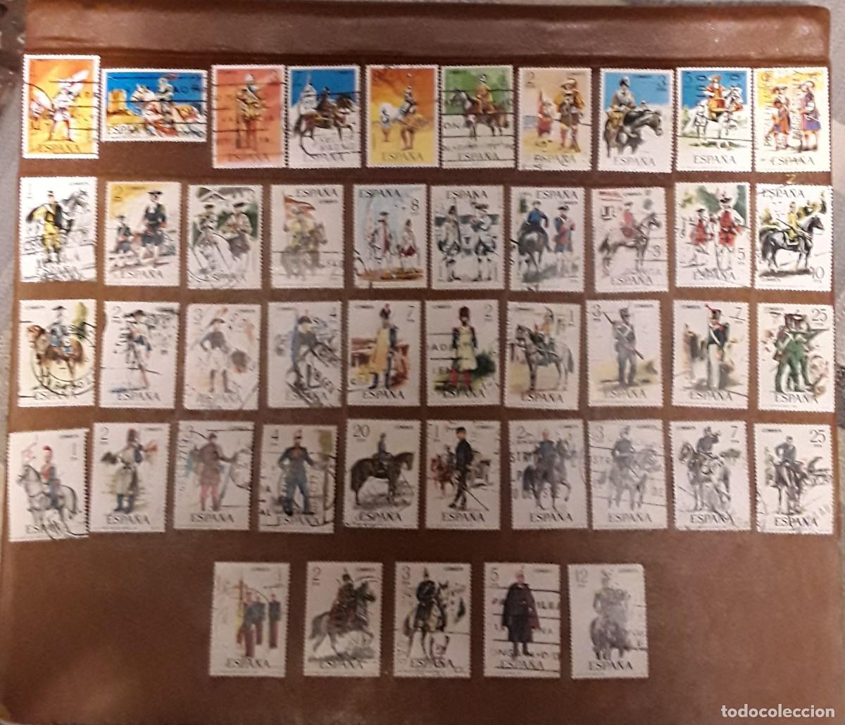 Sellos: Espa&ntilde;a Uniformes Militares