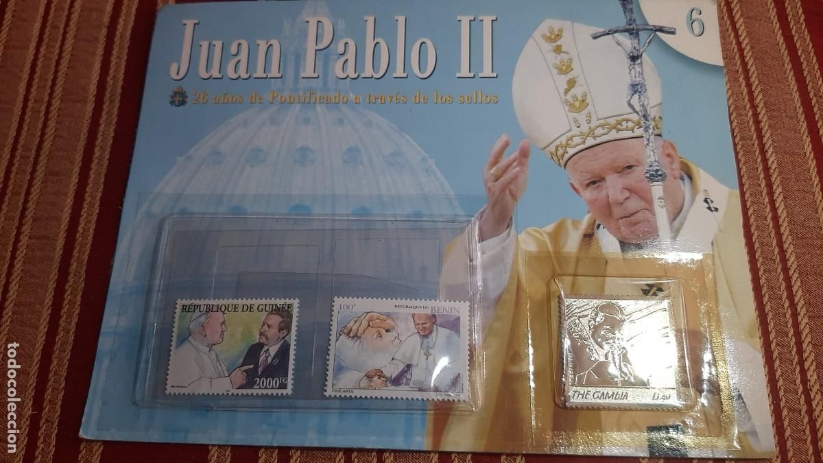 Sellos: (FASC&Iacute;CULO 6) 26 A&Ntilde;OS DEL PONTIFICADO DE JUAN PABLO II A TRAV&Eacute;S DE LOS SELLOS