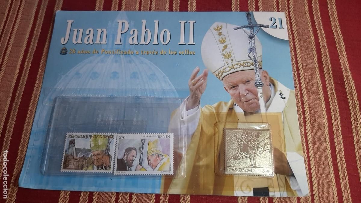 Sellos: (FASC&Iacute;CULO 21) 26 A&Ntilde;OS DEL PONTIFICADO DE JUAN PABLO II A TRAV&Eacute;S DE LOS SELLOS