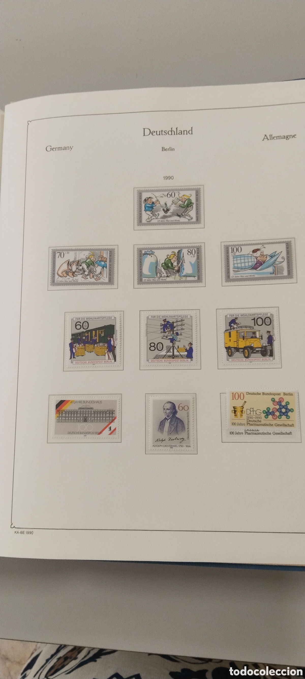 Sellos: Colecci&oacute;n de Berl&iacute;n 1954/1990 - Foto 6