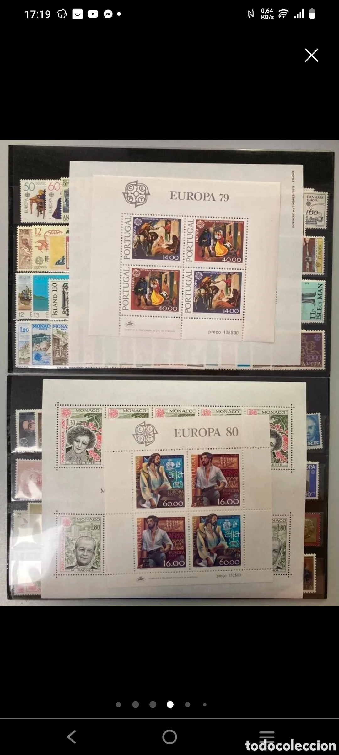 Sellos: Tema Europa 1956/1990 - Foto 8