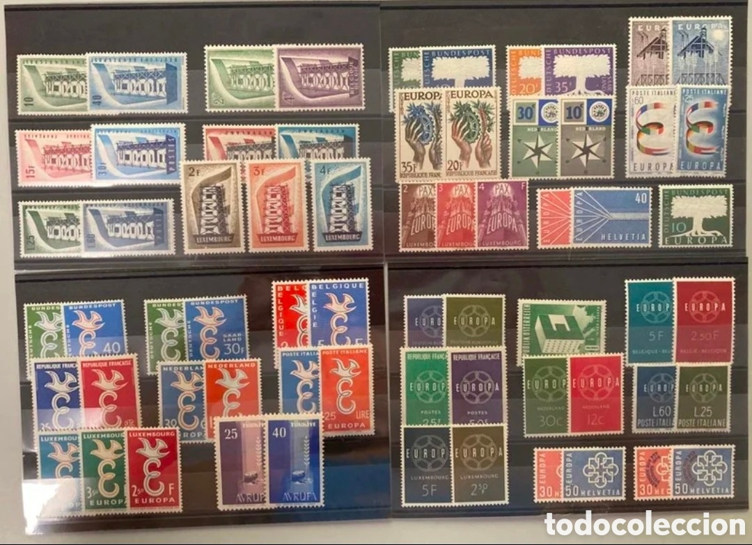 Sellos: Tema Europa 1956/1990 - Foto 1
