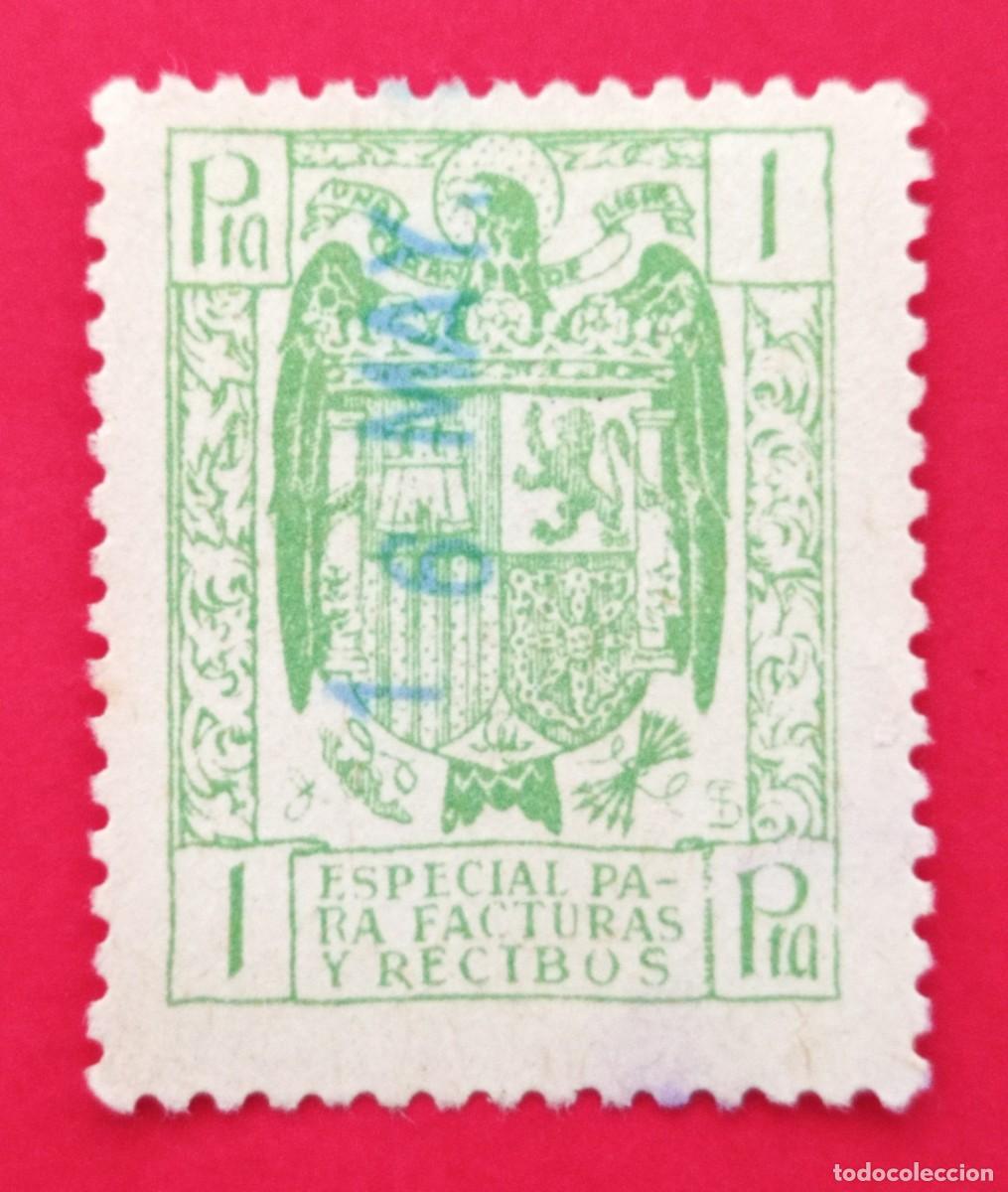 Sellos: SELLO ESPA&Ntilde;A. SELLO/TIMBRE FISCAL ESPECIAL PARA FACTURAS Y RECIBOS (1 PTA.)