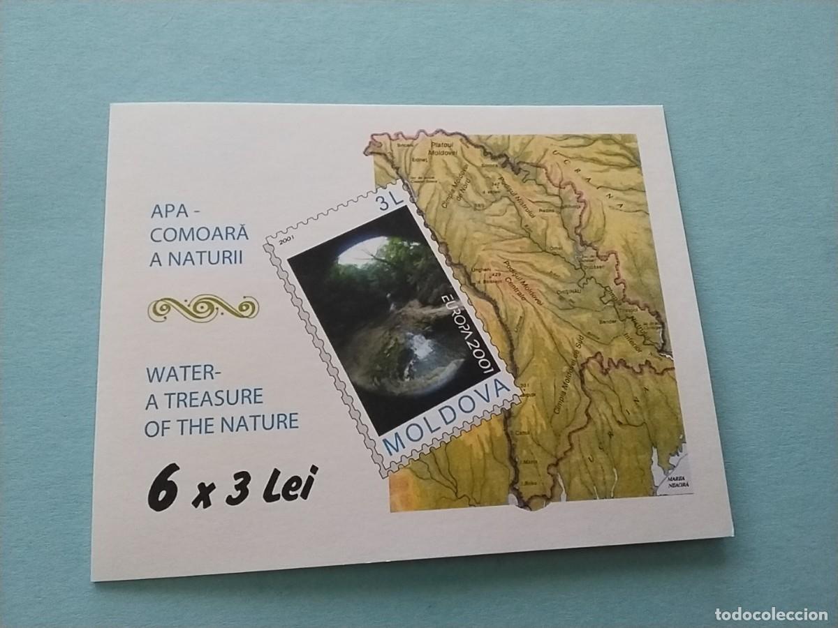 Sellos: Carnet sellos Moldavia 2001 - Foto 1