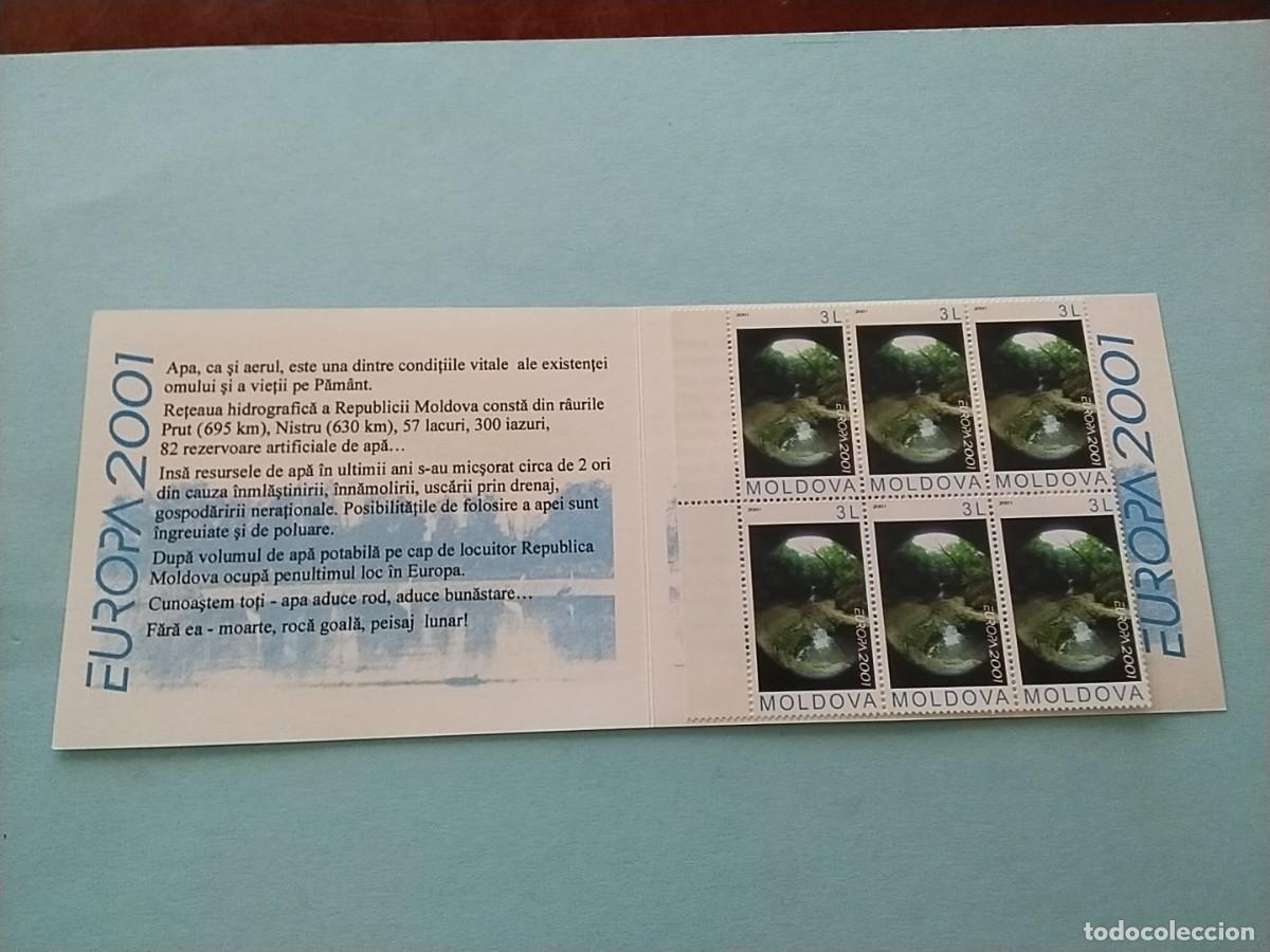 Sellos: Carnet sellos Moldavia 2001 - Foto 2