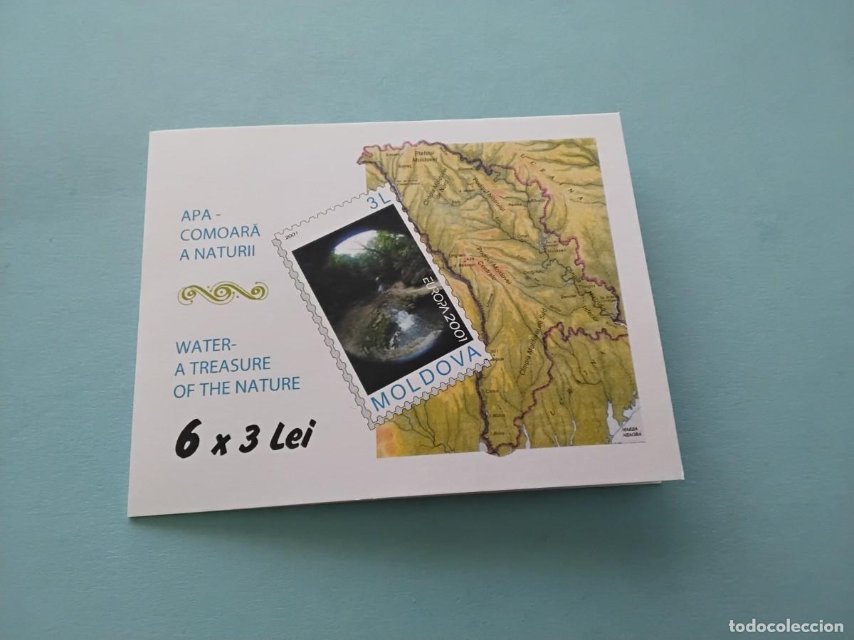 Sellos: Carnet sellos Moldavia 2001 - Foto 1
