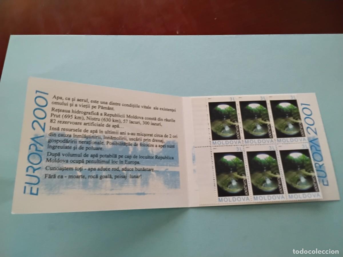 Sellos: Carnet sellos Moldavia 2001 - Foto 2