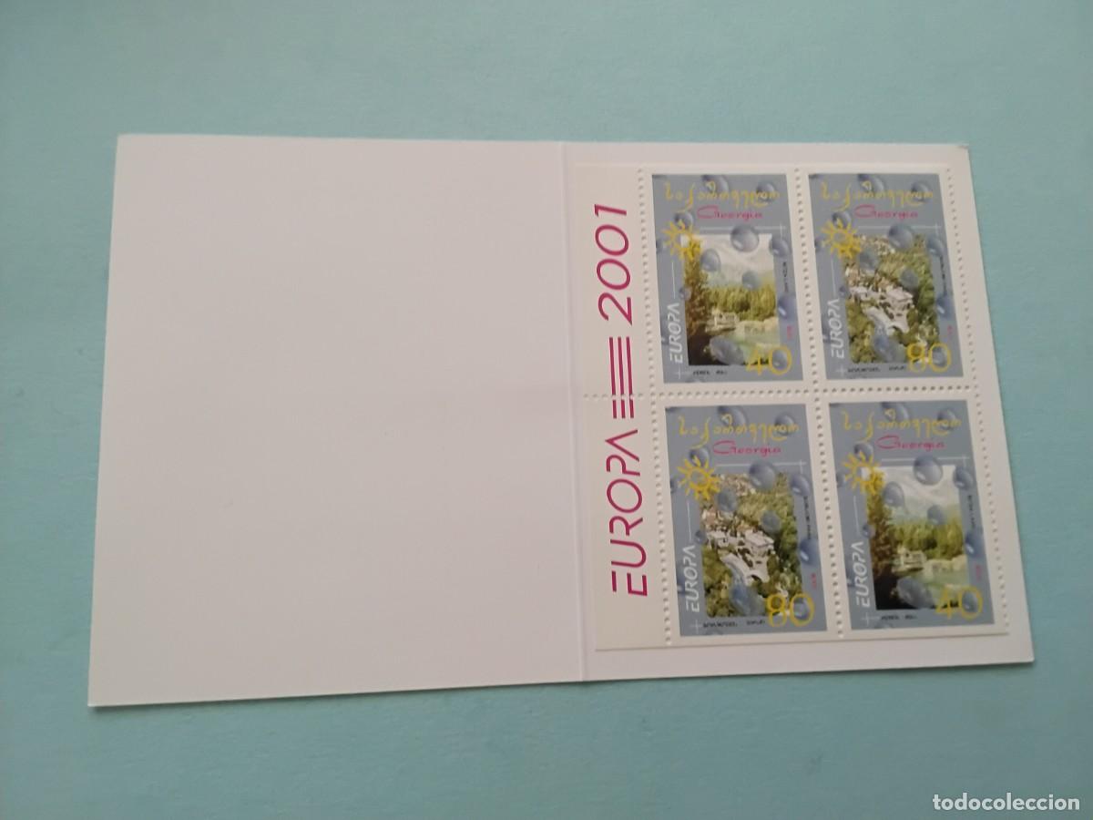 Sellos: Carnet sellos Georgia 2001 - Foto 2
