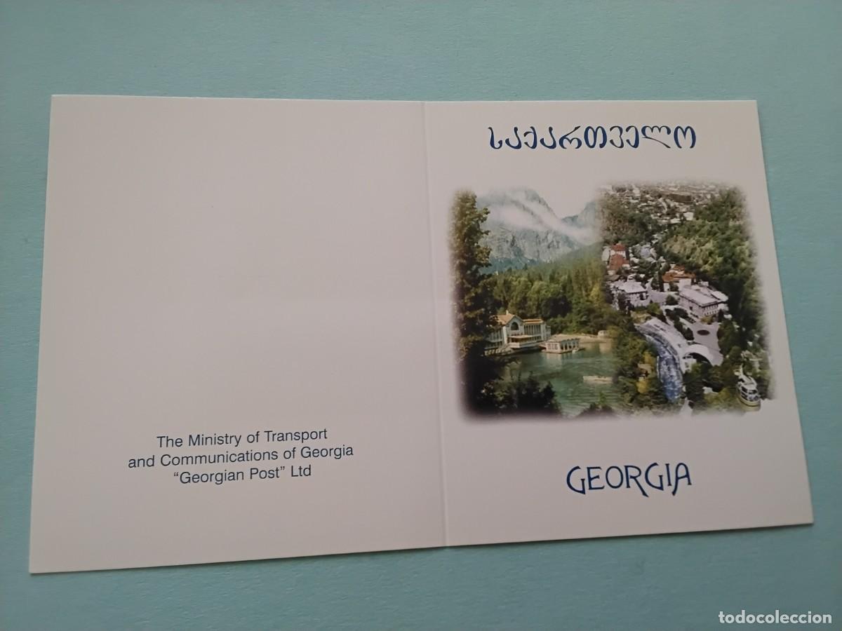 Sellos: Carnet sellos Georgia 2001 - Foto 1