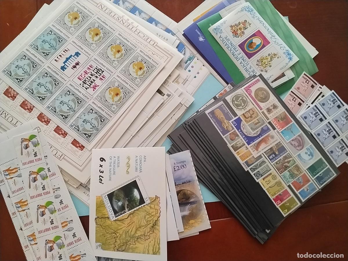 Sellos: Gran lote filatelico mundial