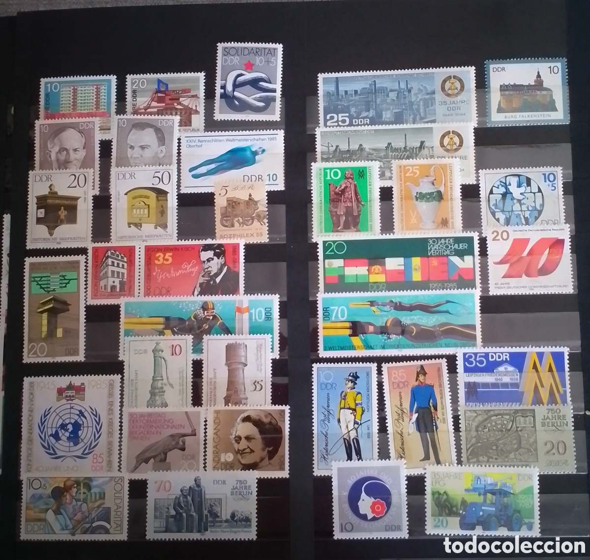 Stamps: Lote de sellos DDR en nuevo