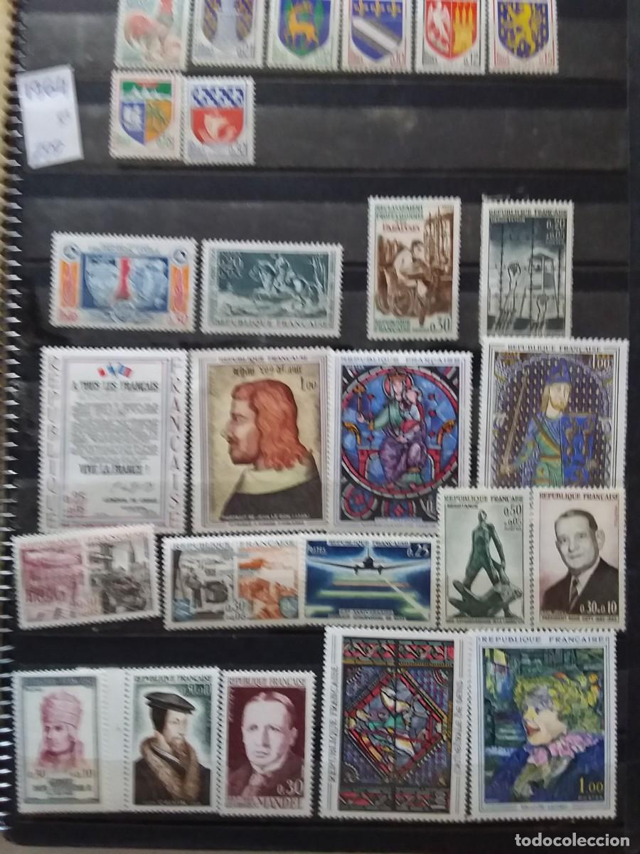 Sellos: FRANCIA 1964-1982 MNH** MUCHAS SERIES COMPLETAS