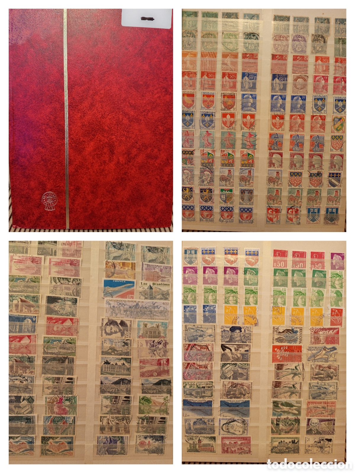 Stamps: Clasificador Sellos Francia, Filipinas, Estados Unidos. Etc... Mejor ver