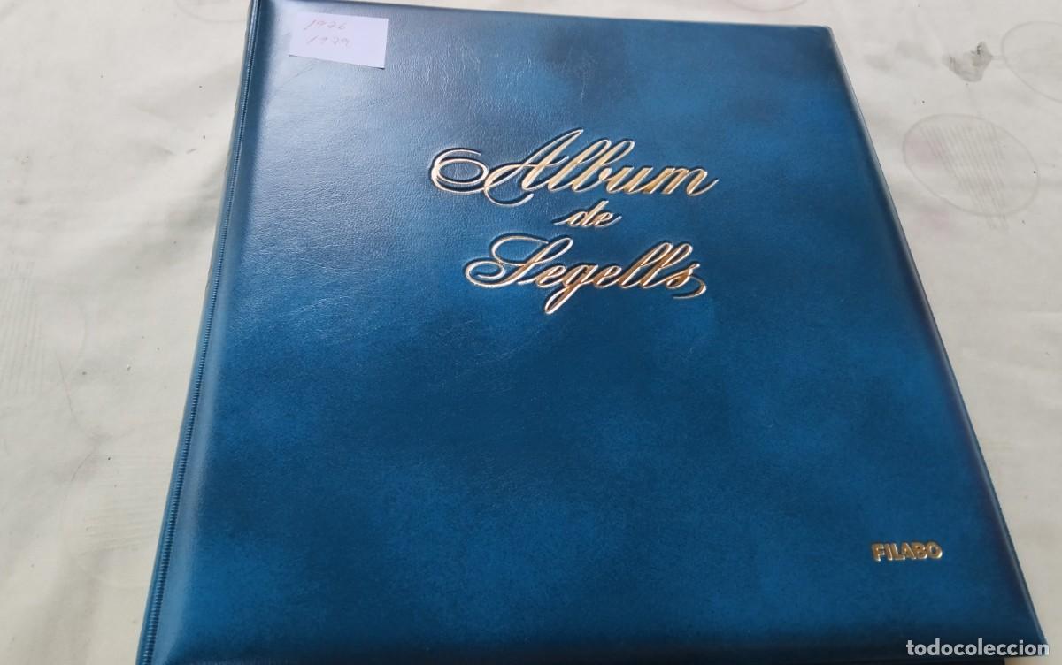 Sellos: ALBUM DE SELLOS FILABO COMPLETO DESDE 1976 AL 1979 ,AMBOS INCLUIDOS