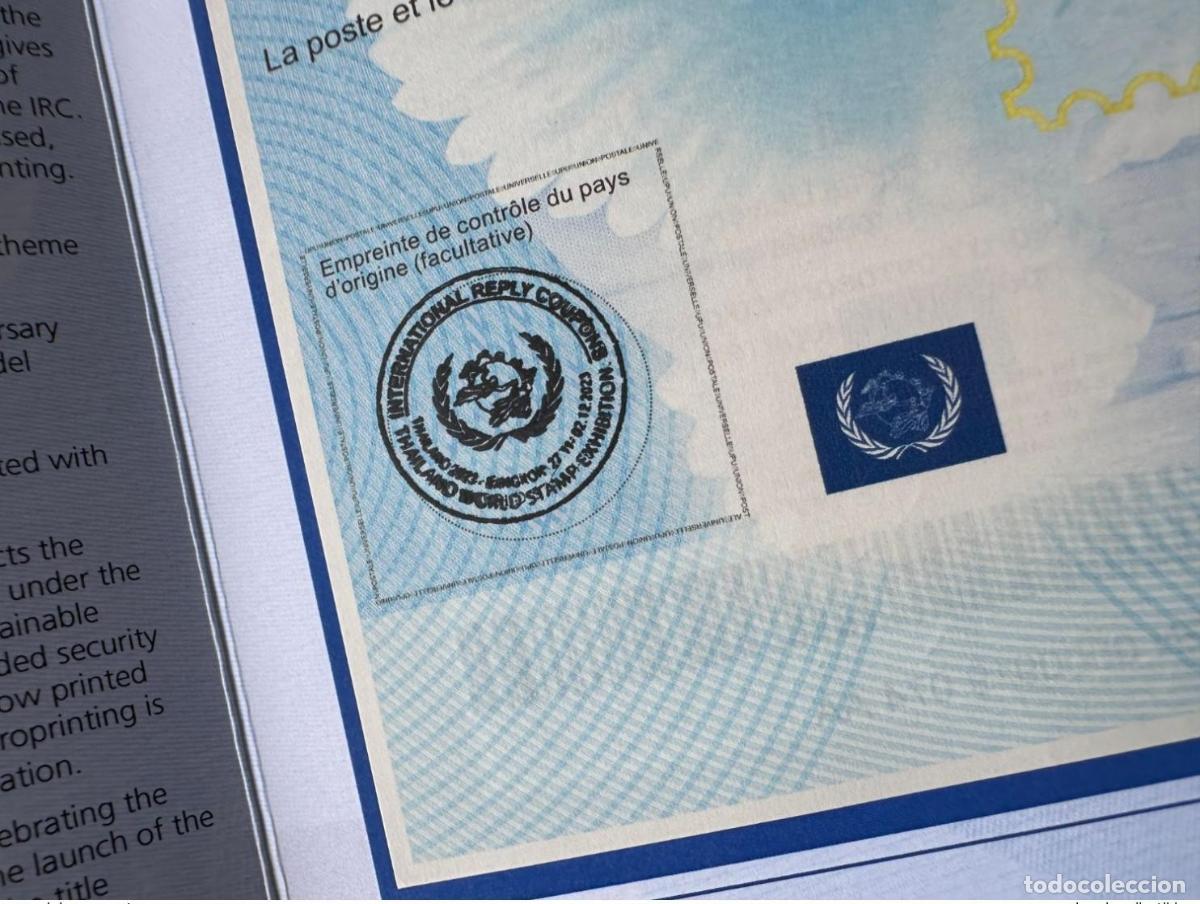 Selos: Bangkok 2023 - Cup&oacute;n de respuesta internacional IRC IAS CRI la UPU Istanbul Specimen