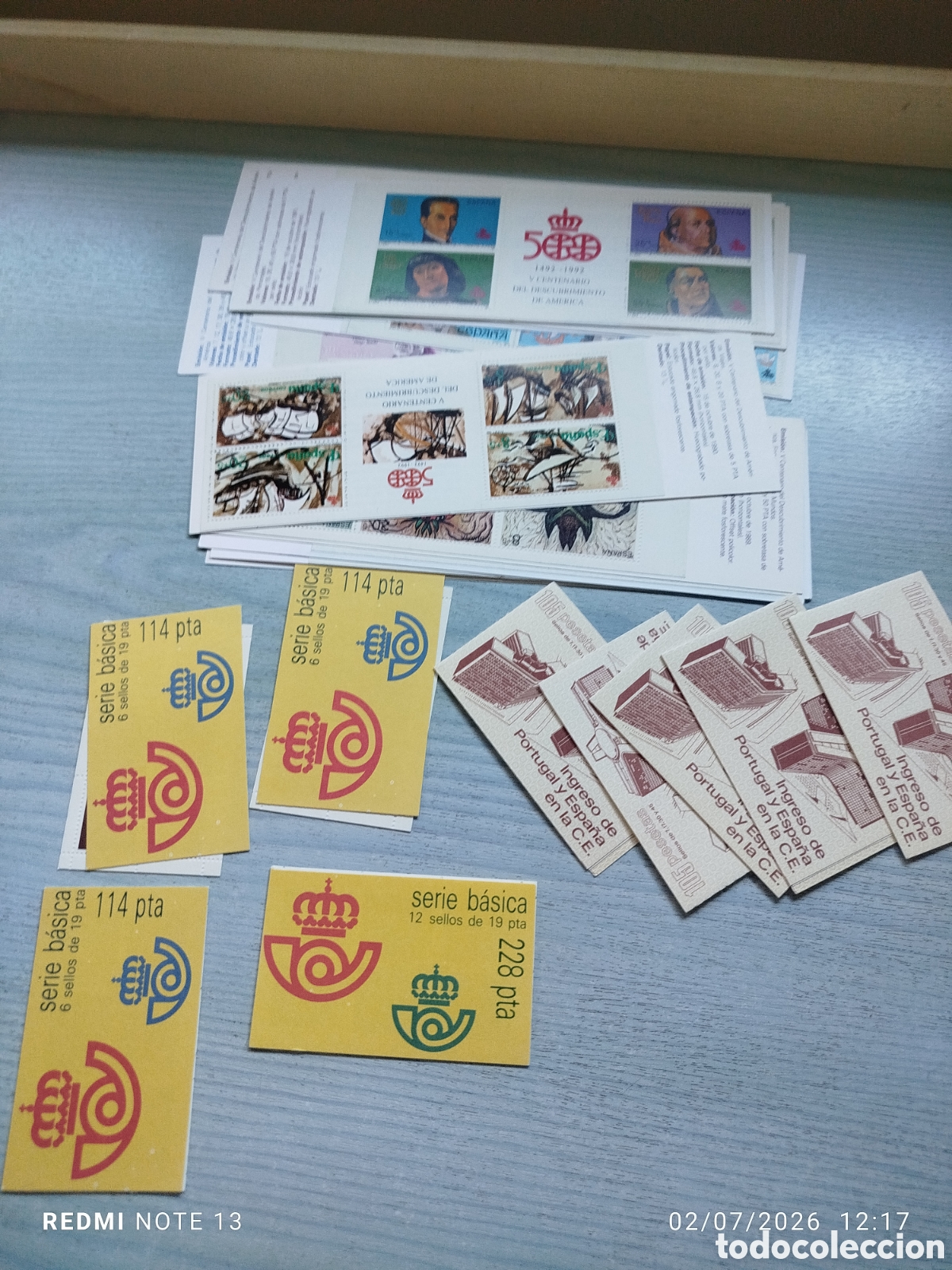 Stamps: Lote 22 carnet sellos nuevos