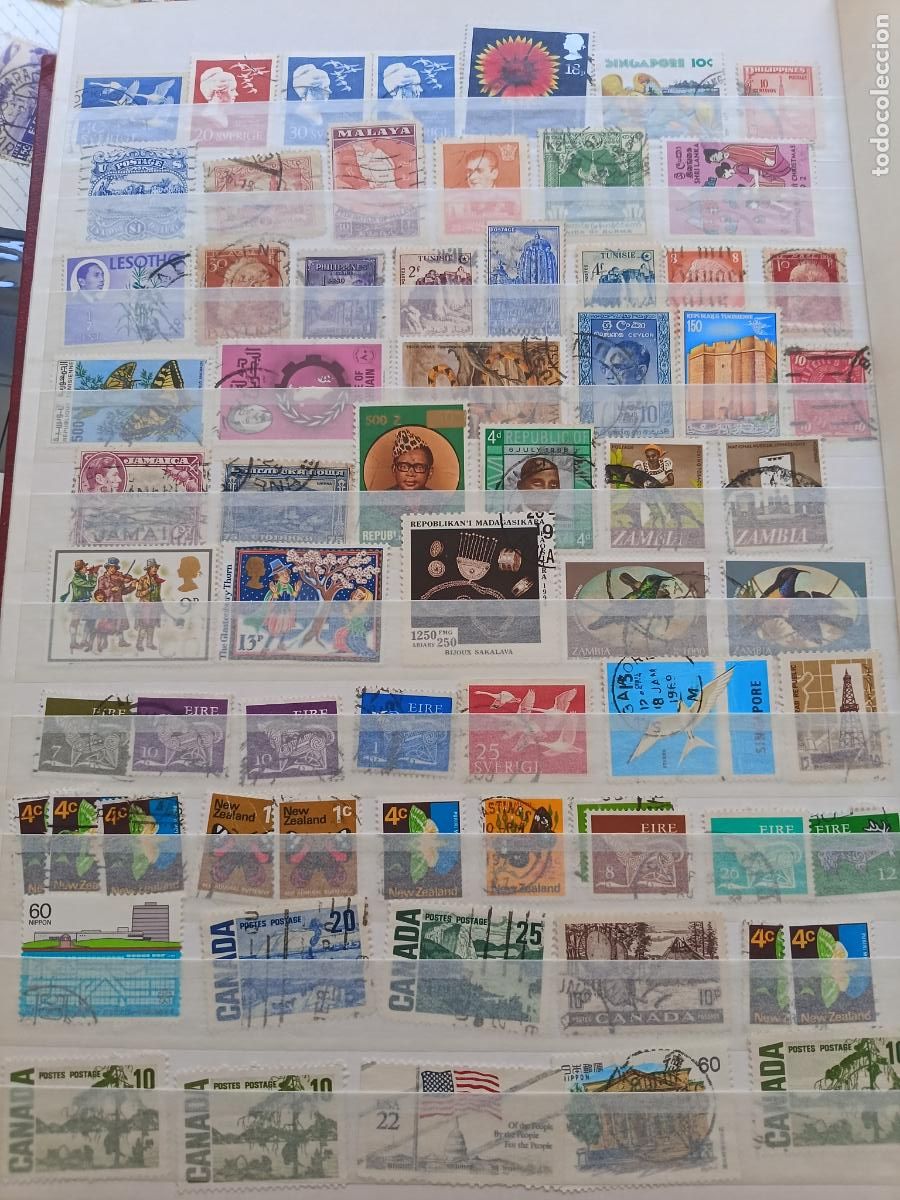 Stamps: Lote de sellos mundiales