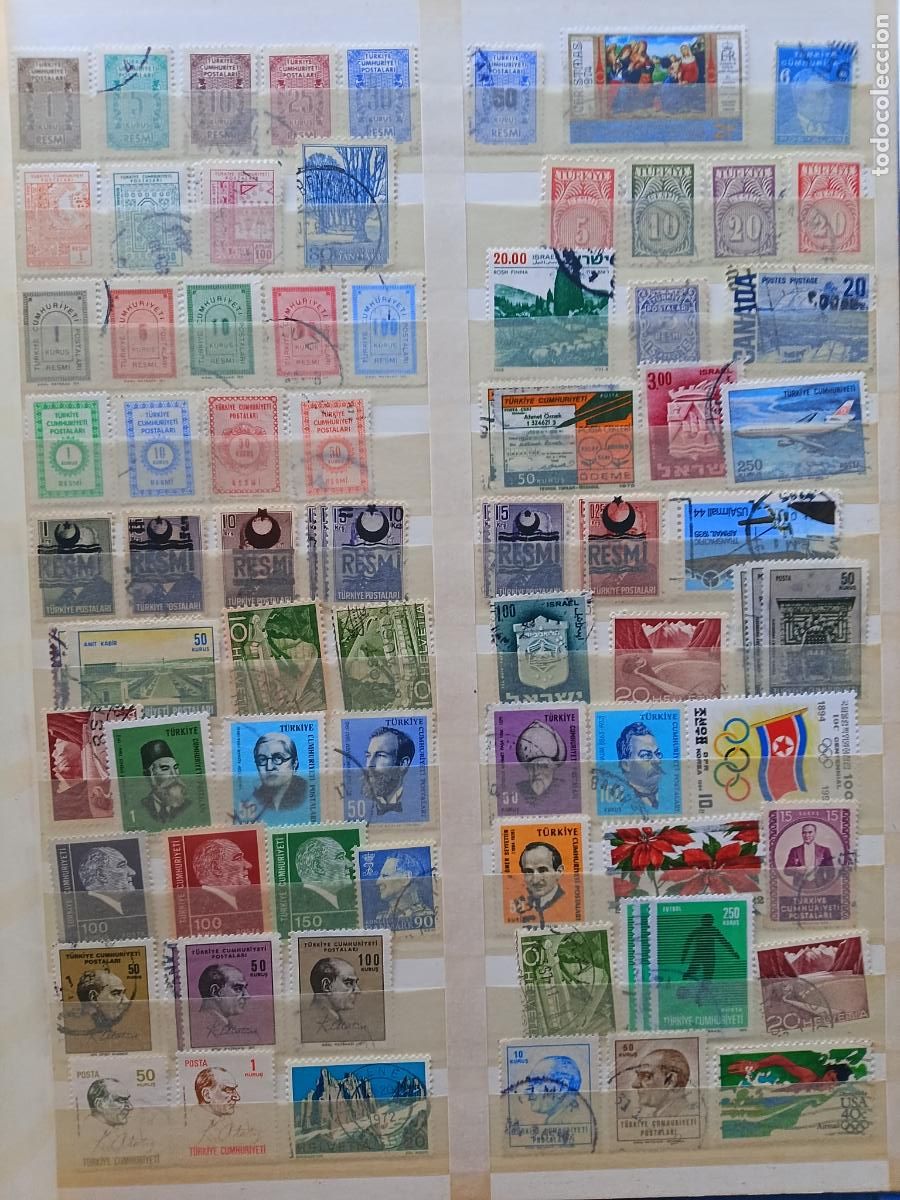Stamps: Lote de sellos mundiales variados. Turqu&iacute;a y otros pa&iacute;ses
