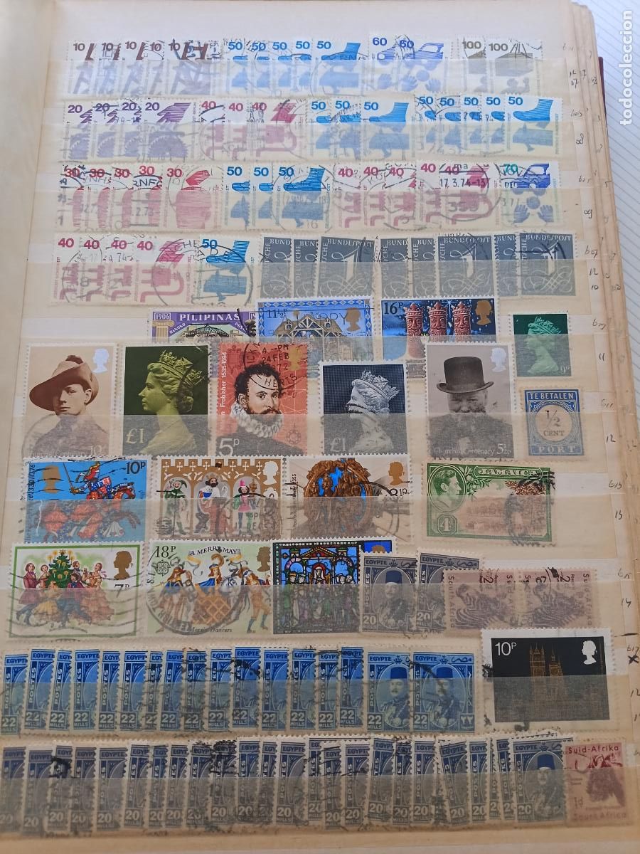 Sellos: Lote de sellos mundiales. Alemania, Egipto, etc.