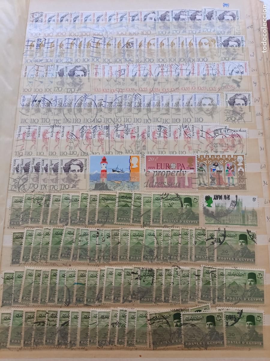 Sellos: Lote de sellos mundiales. Alemania, Egipto, etc.
