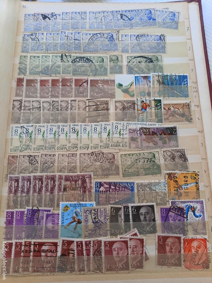 Sellos: Lote de sellos De Espa&ntilde;a - Foto 1