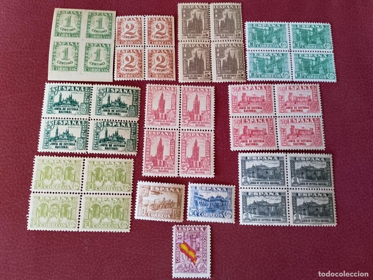 Stamps: Sellos junta de defensa Nacional