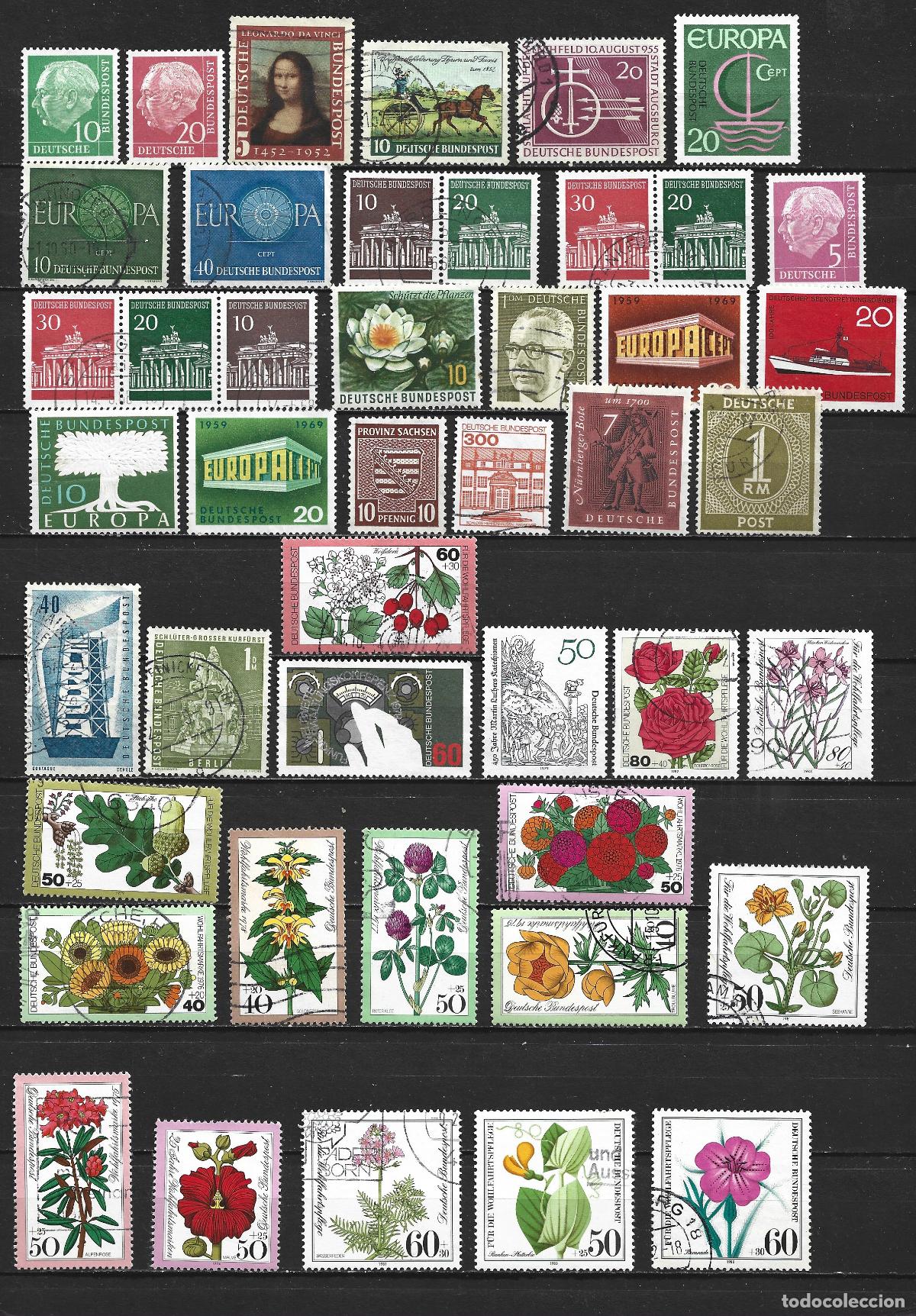 Timbres: ALEMANIA CONJUNTO DE SELLOS USADOS